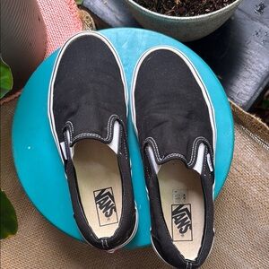 Vans Black Slip-On Sneakers Classic Style